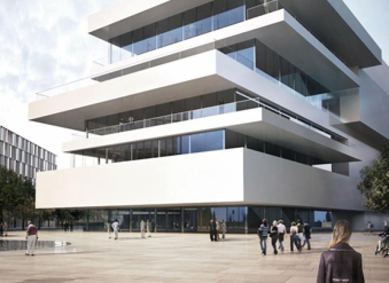 Nhà phố đẹp 2 tầng hiện đại đơn giản ở Nhật Bản