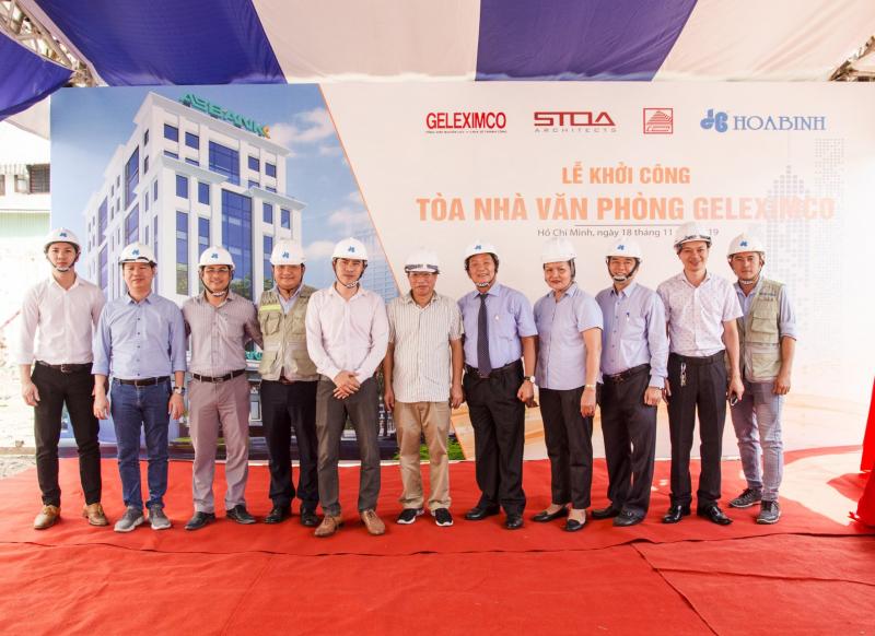 Geleximco Office's Ground Breaking Ceremony