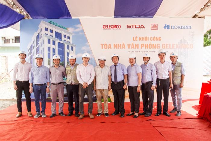 Geleximco Office's Ground Breaking Ceremony