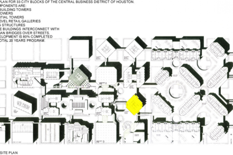 Master Plan For Houston Center